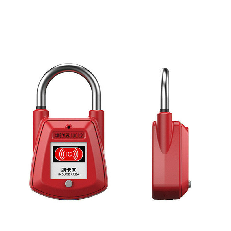 Padlock IC Card Zinc Alloy Waterproof Lock Property Management Door Lock