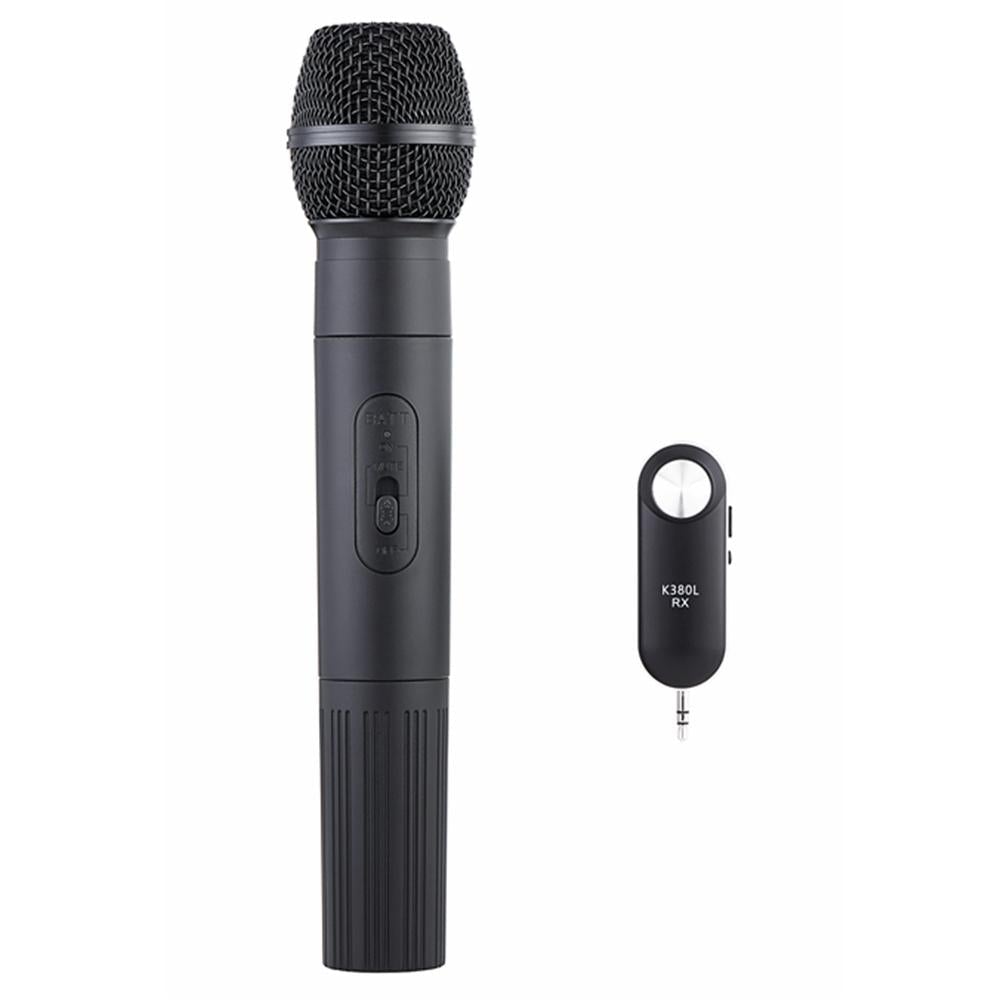Portable USB Charging UHF Wireless Microphone with Receiving Box