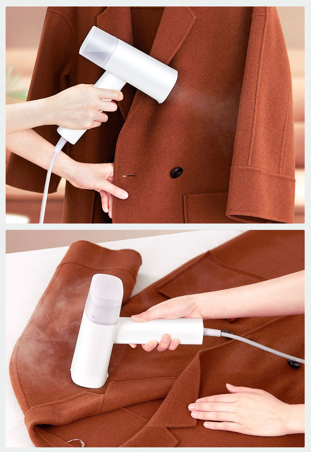 Handheld Steam Iron Smart Heating Machine