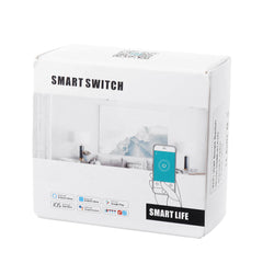 EU Standard 1 Gang Smart Push Button Switch Tuya Wireless Remote Control Work with Alexa Google Home