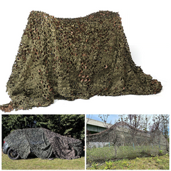 Multi-size Camo Net Quick Dry Waterproof Camouflage Netting Reversible Green/Brown For Hunting/Shooting