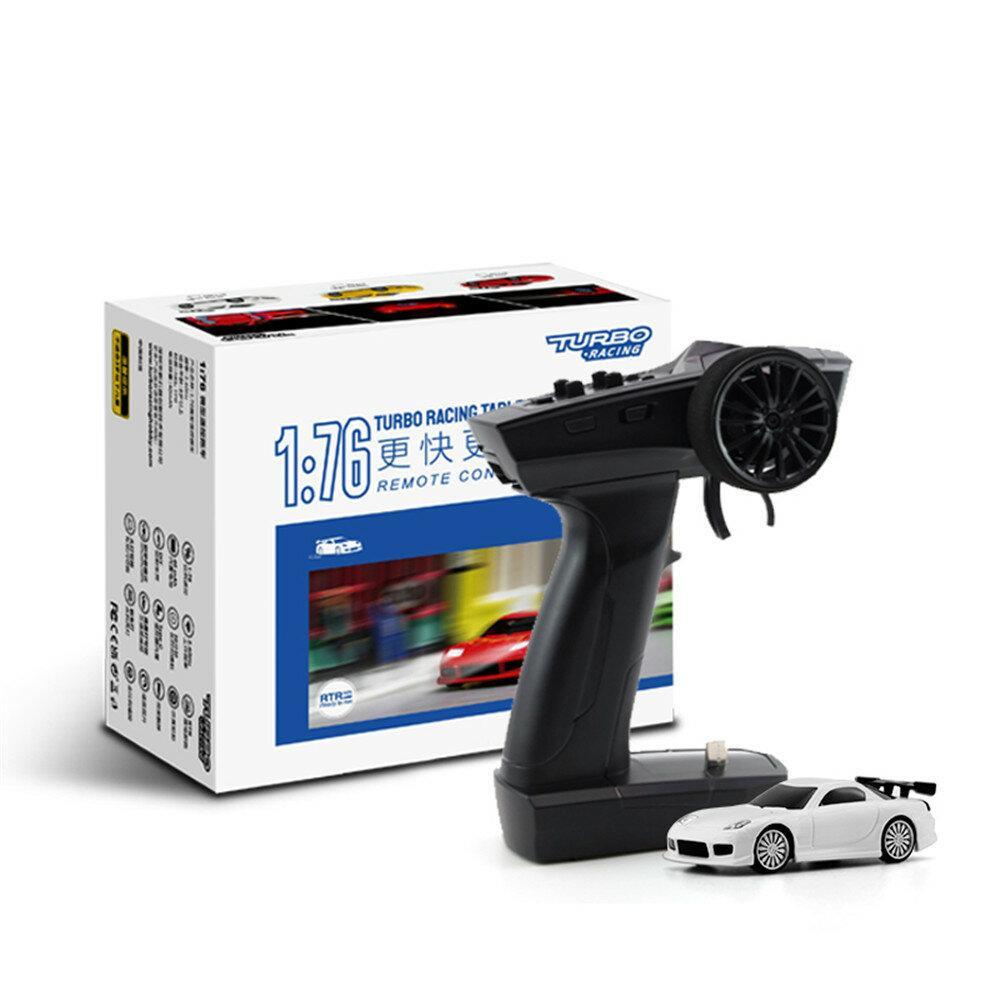 RTR 1/76 2.4G RWD Mini RC Car Sports Vehicles LED Lights Full Proportional Toys On-Road Models