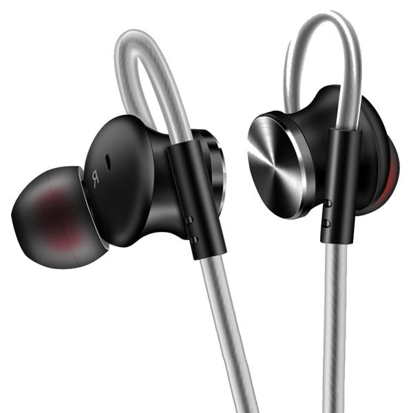 In-ear Sport Magnetic Adsorption Wired Bass Earphone Headphone With Mic