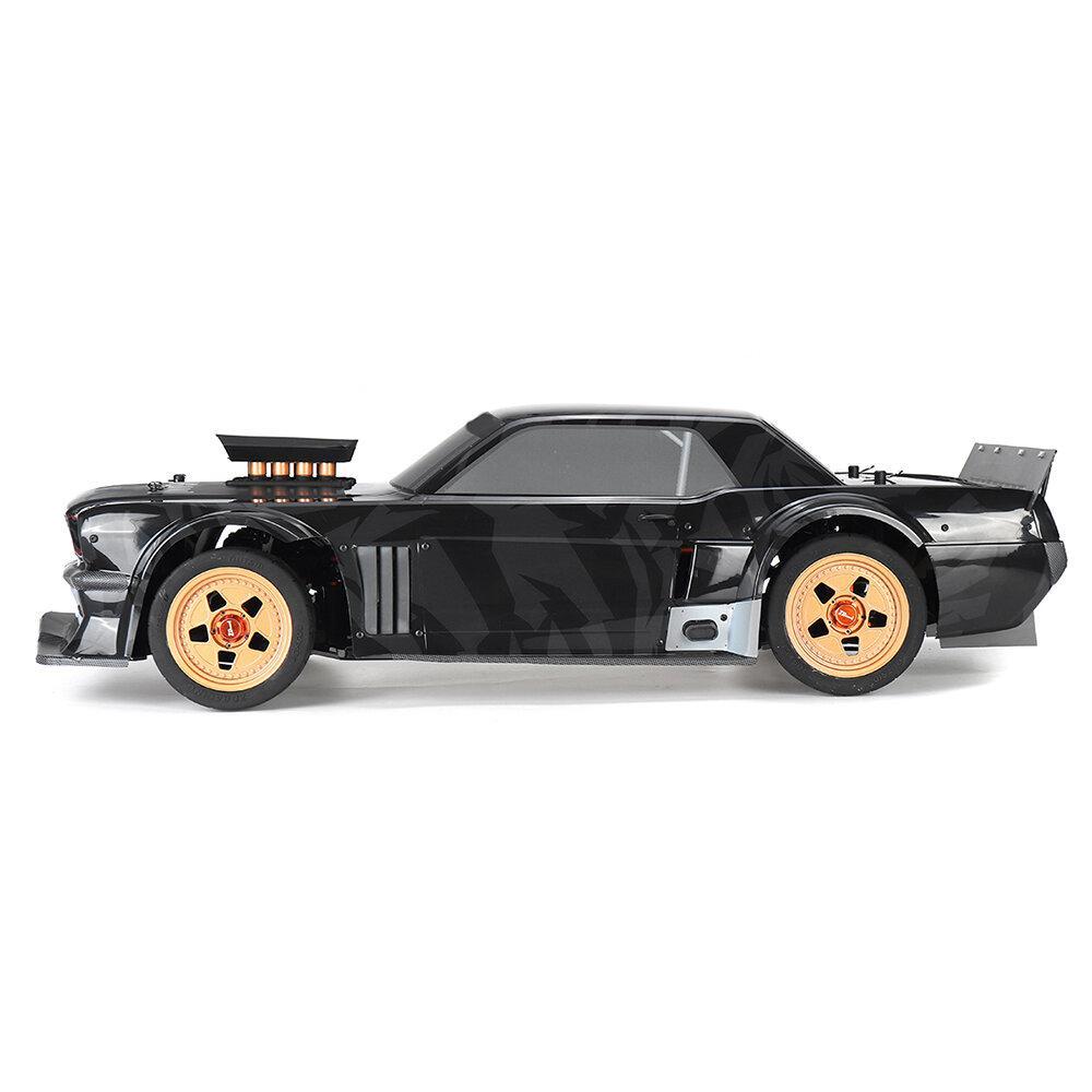RC Car DIY KIT Chassis ELECTRIC HYPERCAR Brushless Drift Super Huge Vehicle Models Without Electric Parts