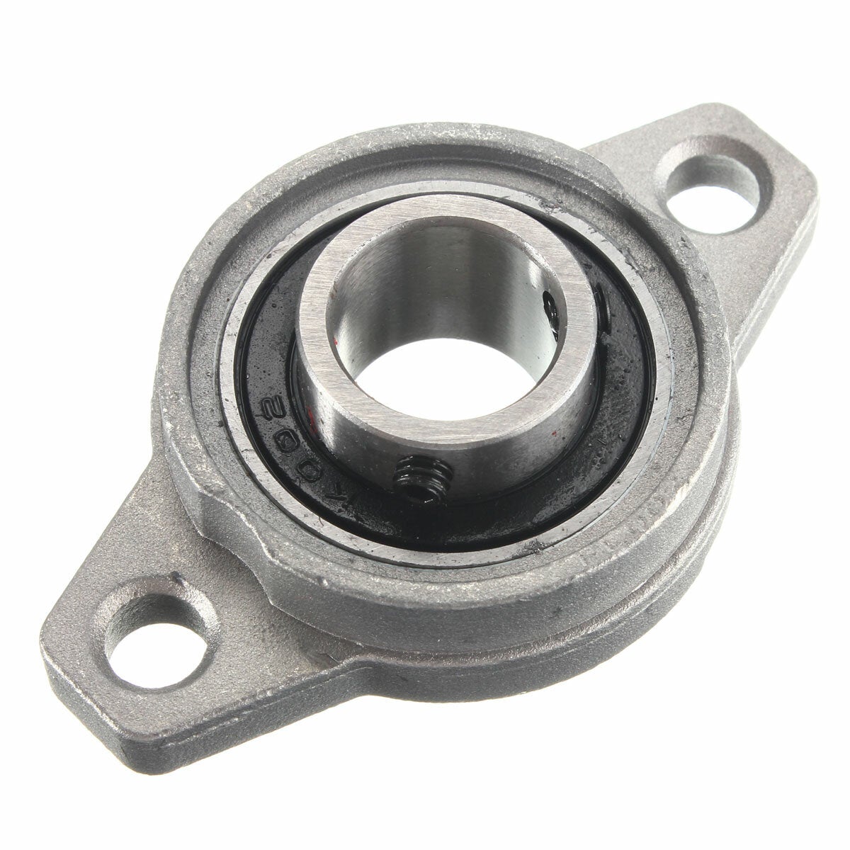 Zinc Alloy Pillow Block Flange Ball Bearing 8/10/12/15/17mm Bore Diameter KFL Series