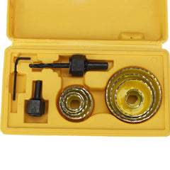 11/16Pcs 19-127mm Alloy Woodworking Hole Saw Cutter Gypsum Board PVC Wood Plate Reamer Distance Set