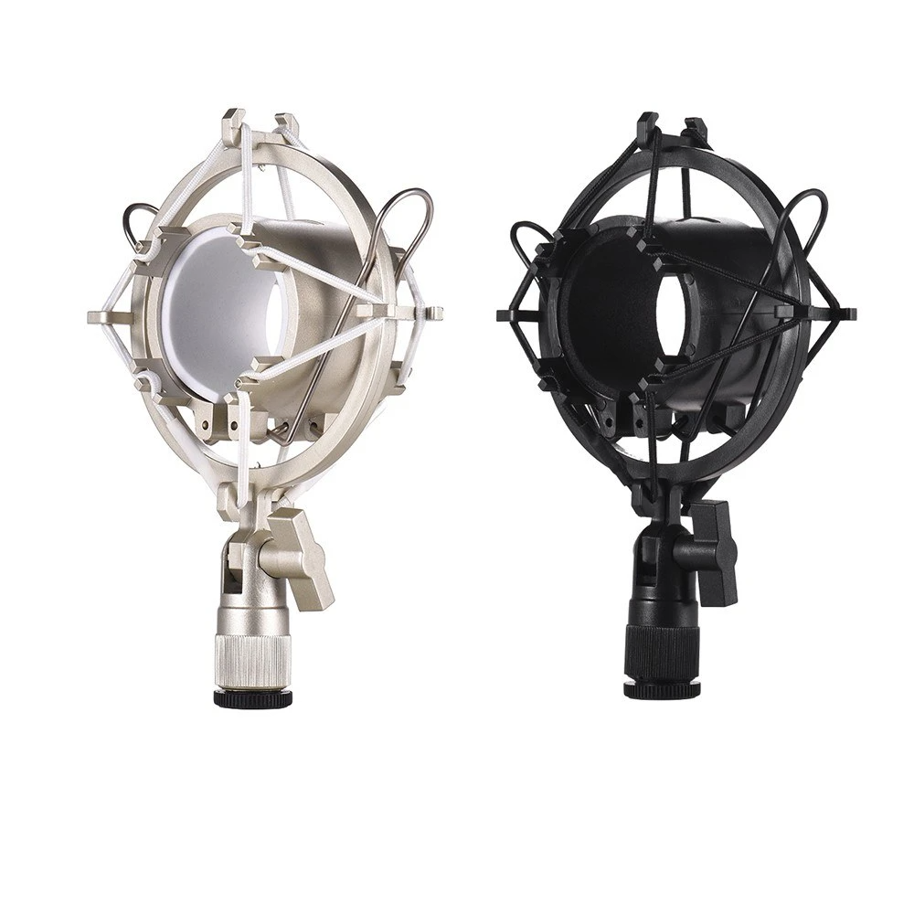 Universal Condenser Microphone Mic Shock Mount Holder Bracket Plastic