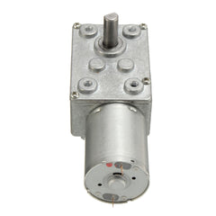 DC 12V 5RPM Worm Gear Motor 6mm Shaft High Torque Turbine Worm Gear Reduction Motor