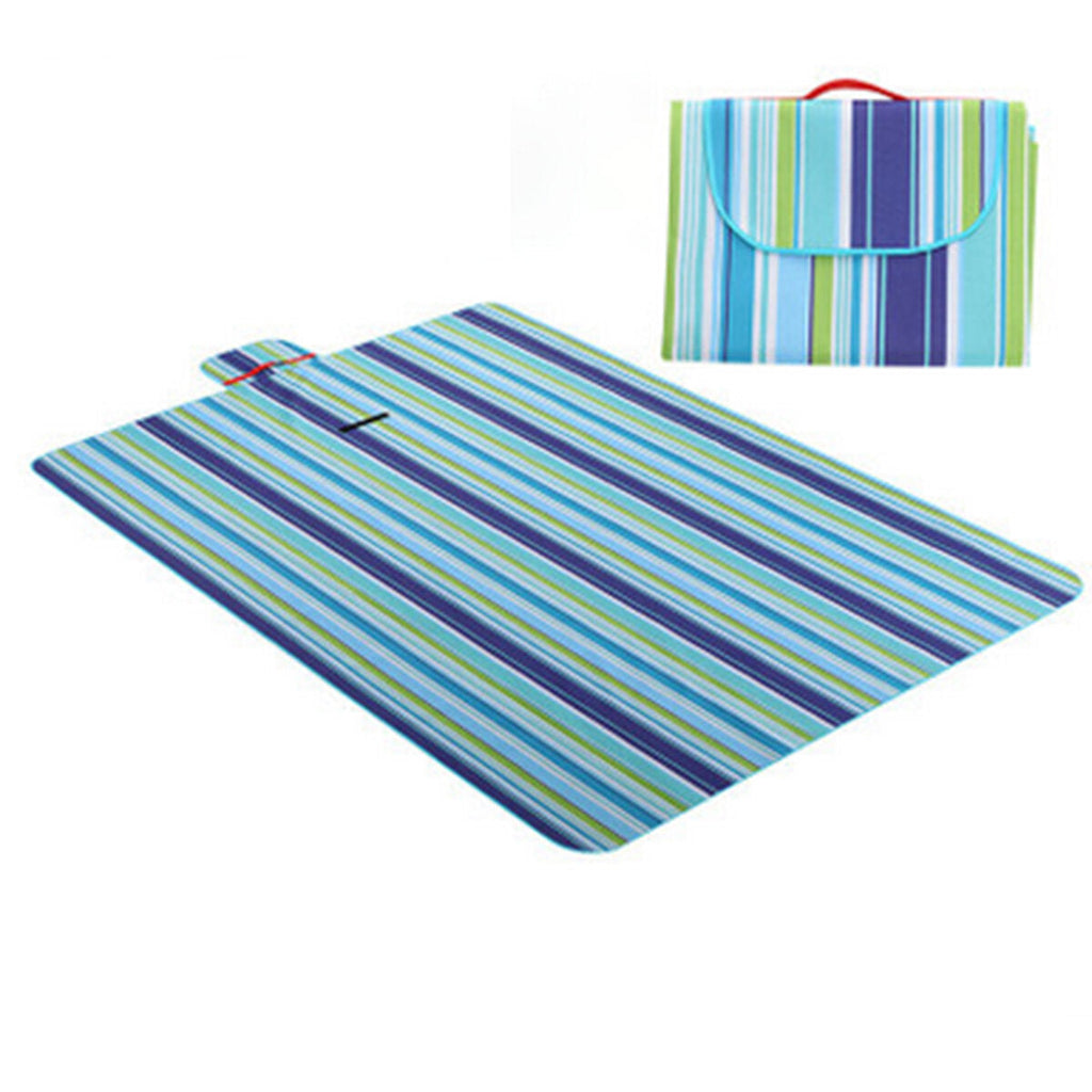 Folding Picnic Mat Waterproof Sleeping Pad Blanket Pad with Hammock Outdoor Camping Picnic Travel