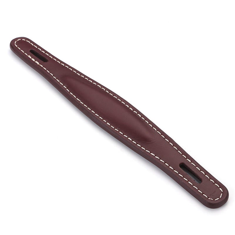 Brown Black Leather Amplifier Handle Raised Center for Fender Amp