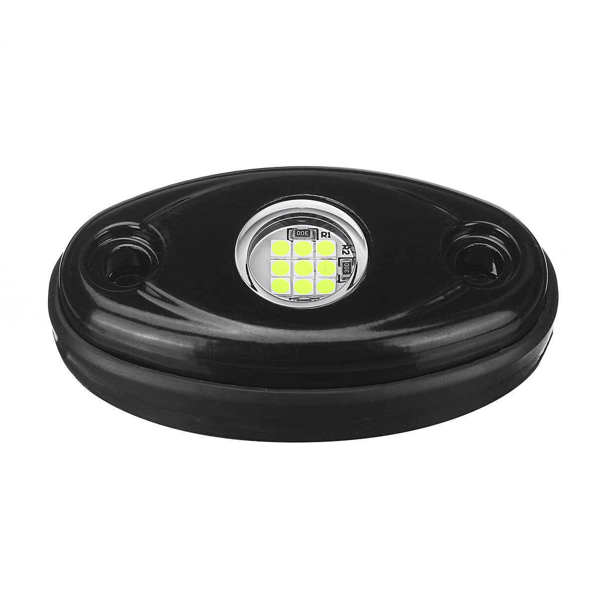 4pcs LED Rock Light Underbody Atmosphere Deck Lamp Wireless Underbody Aluminum Alloy For Offroad Truck UTV Marrine
