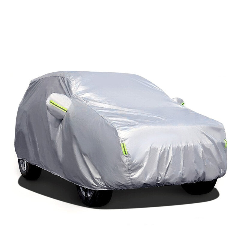 Full Car Cover Waterproof Dust-proof UV Resistant Outdoor All Weather Protectio