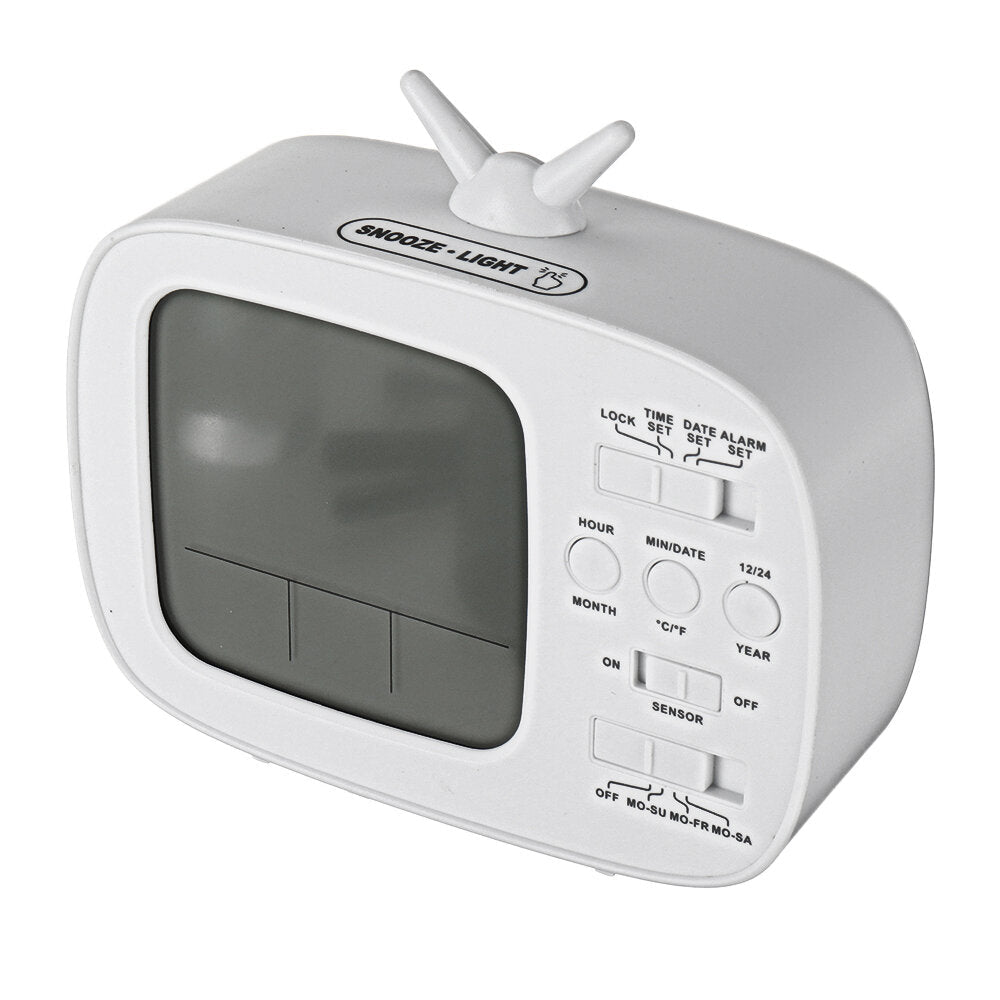 Children Alarm Clock LCD Electronic Clock Student Bedside Alarm Clock Photosensitive Smart Clock