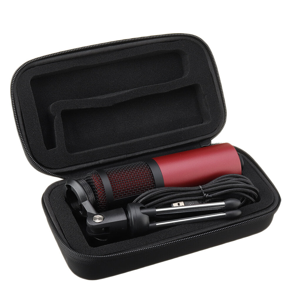 USB Condenser Microphone with Monitor Function,Mute Function and Reverb