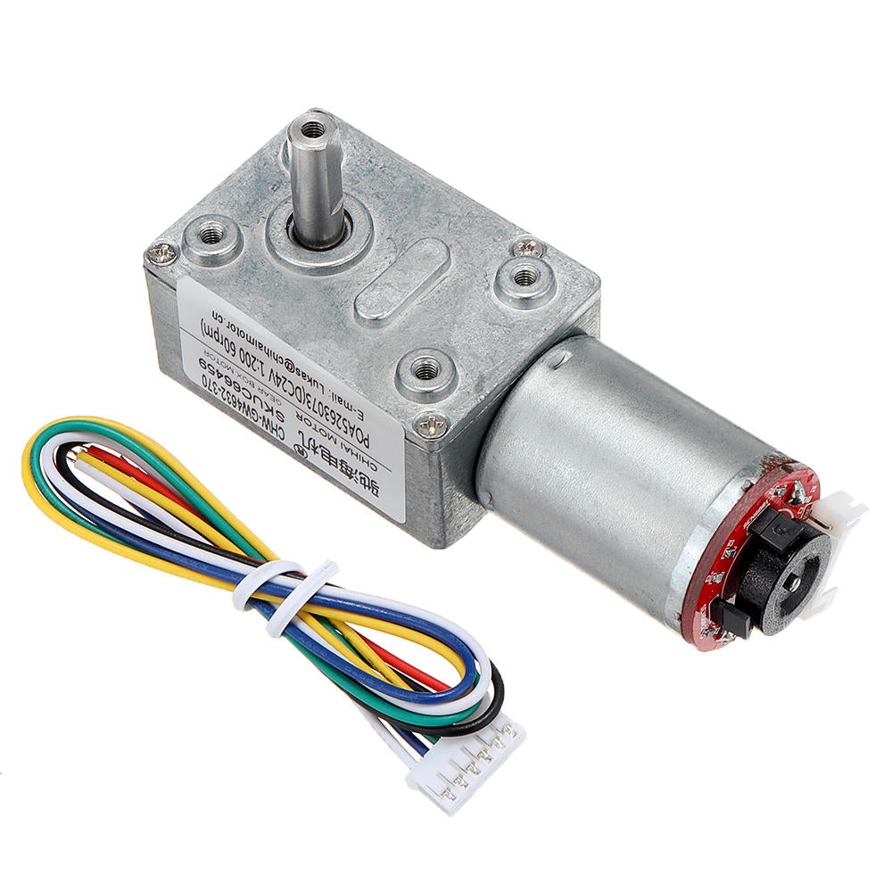 Reduction Gear Encoder Motor Permanent Magnet DC Hall Coding Motor with Code