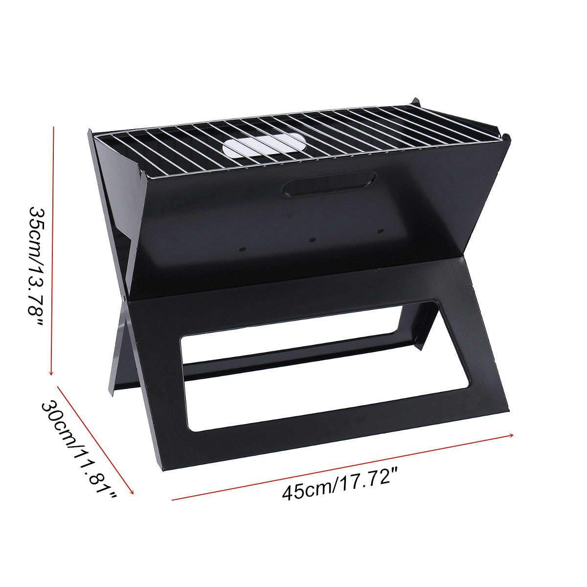 3-5 People Outdoor Portable Folding Barbecue BBQ Grill Charcoal Cooking Stove Camping Picnic