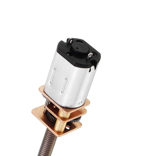 DC 6V 105rpm Gear Motor Thread Shaft Electric DC Motor