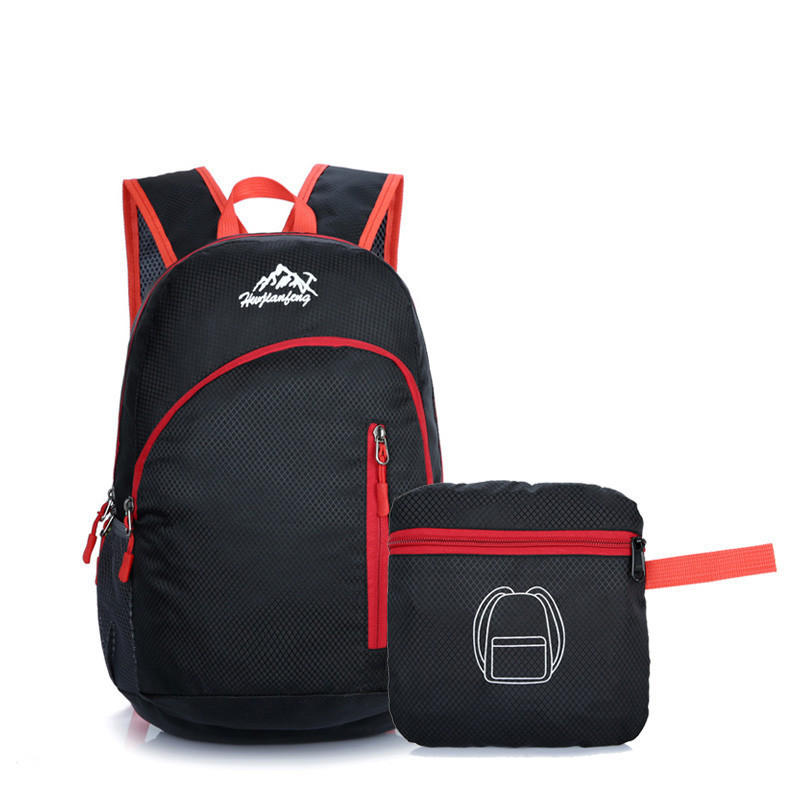 22L Outdoor Folding Backpack Waterproof Shoulder Rucksack Storage Bag Men Women Sports Travel