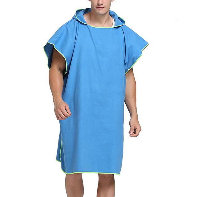 Quick Drying Hooded Bathrobe Microfiber Towel