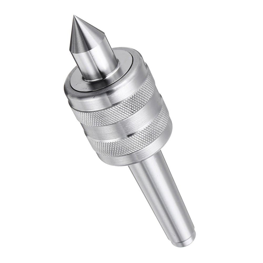0.02 Inch CNC Precision Steel Lathe Live Center Taper Tool Triple Bearing