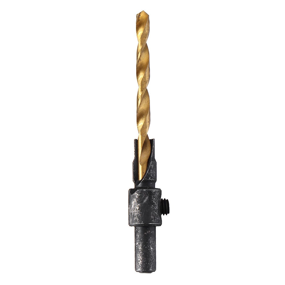 Countersink Reamer Round Shank Chamfer Drill Bit Set Quick Change