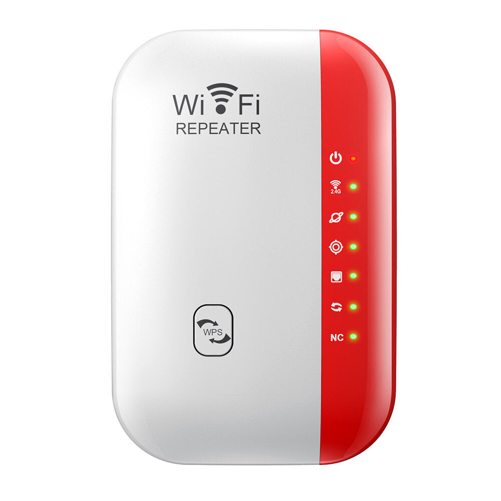 300Mbps Mini WiFi Extender Booster Wireless WiFi Repeater Expand WiFi Range AP with WPS