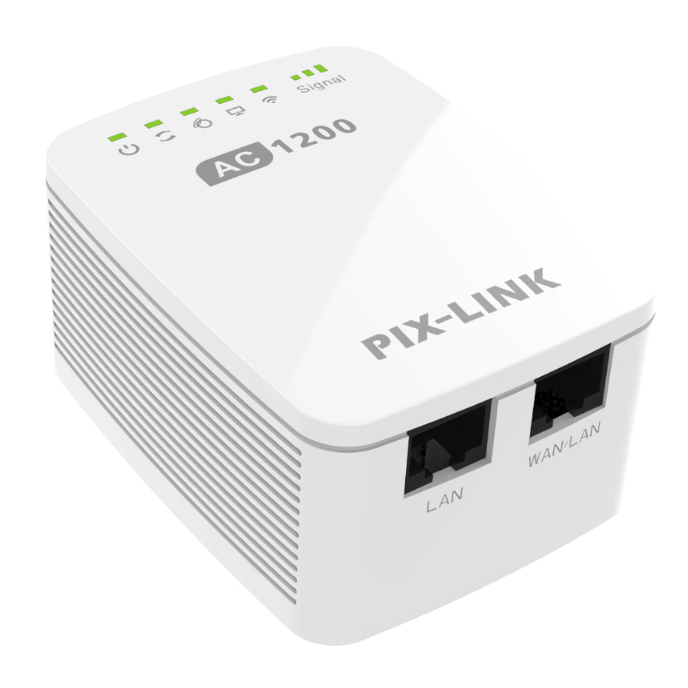 1200M WiFi Repeater WiFi Range Extender Dual Band 5GHz Mini Routers Booster Wireless AP