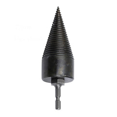 1Pc 32/42mm HSS Round/Square/Hexagonal Shank Firewood Drill Bit Splitter Wood Split Cone For Tree Cutting