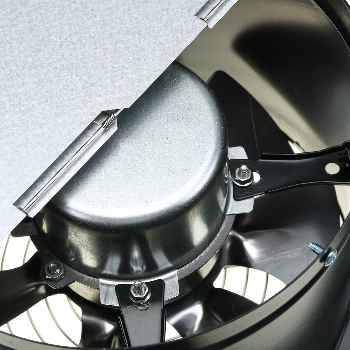 4 inch 25W Stainless Steel Fan Blade Bare Head High-speed Silent Exhaust Fan Window Type Ventilation Fan