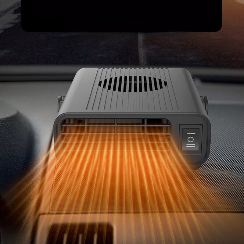 12V/24V 360 Electric Car Heater DC Heating Fan Defroster Demister Vehicle Fan