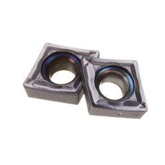 10pcs CCMT060204-SM Carbide Insert for SCLCR Turning Tool Holder