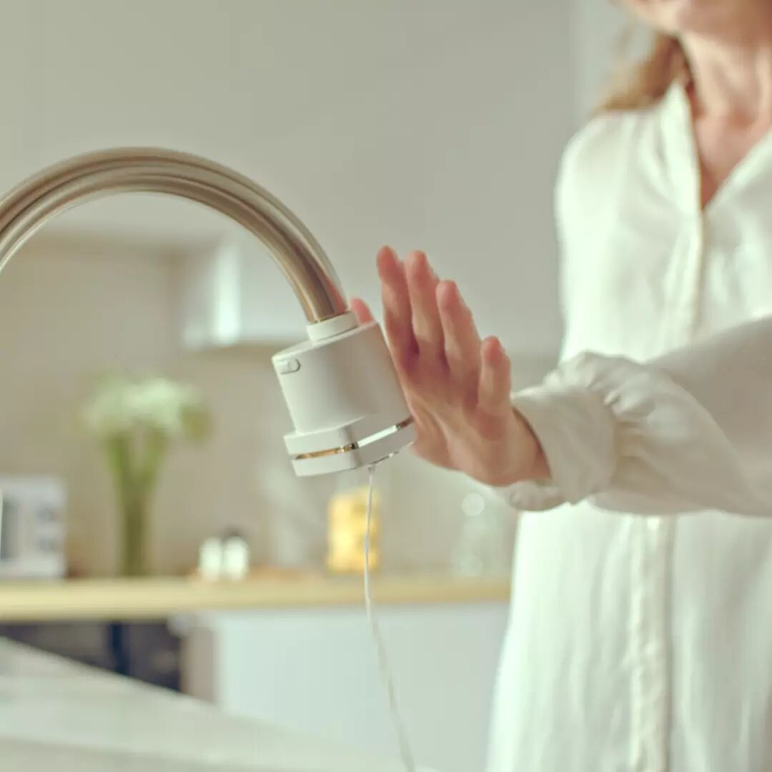 Automatic Sense Infrared Unplugged Induction Touchless Water Saver Device For Kitchen Bathroom Sink Faucet