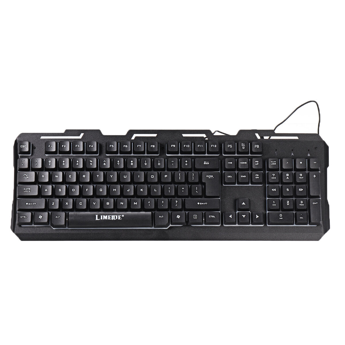 104 Key USB Wired Gaming Keyboard and Mouse Set Waterproof LED Multi-Colored Changing Backlight Mouse For PS3/Xbox Computer Desktop Notebook