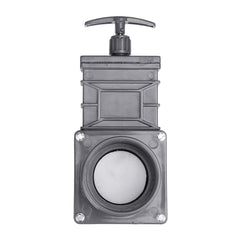 3 Inch Upvc EPDM Stainless Steel Sewage Gate Valve Industry Pull Plate Mixing Valve 0.35Mpa