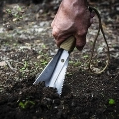 Multifunction Stainless Steel Shovel Trowel Garden Camping Hiking Shovel Outdoor Army Shovel