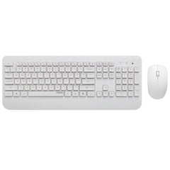 2.4G Wireless Keyboard Mouse Combo 105 Keys Waterproof Keyboard 1000DPI Silent Portable Optical Mice with USB Receiver Set for Laptop PC Notebook