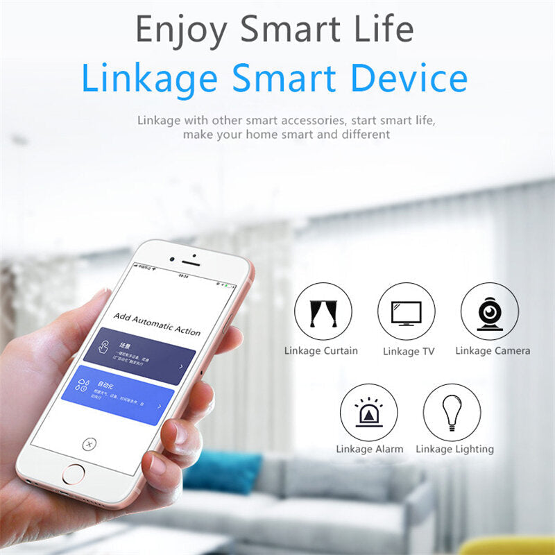 Wifi Infrared Detector Wifi Human Infrared Sensor Work with Amazon Alexa Google Assistant IFTTT