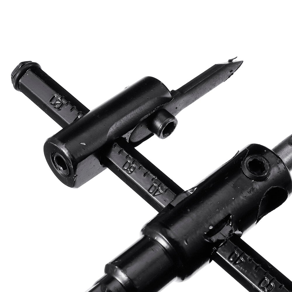 120/200/300mm Adjustable Circle Hole Saw Cutter Drywall Wood Board Hole Saw Drill Bit