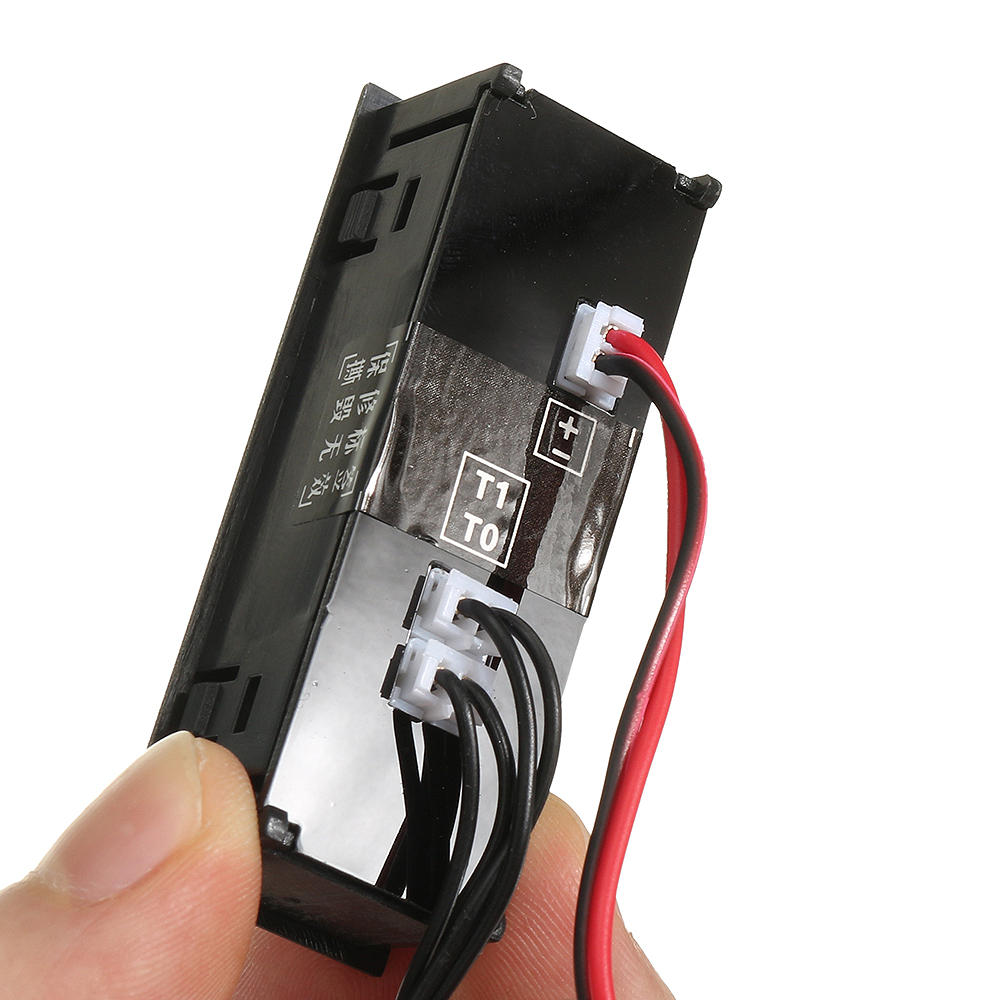 High Precision 3 IN 1 Car Clock Luminous Thermometer Voltmeter Car Temperature Battery Voltage Monitor Panel Meter DC 12V Clock