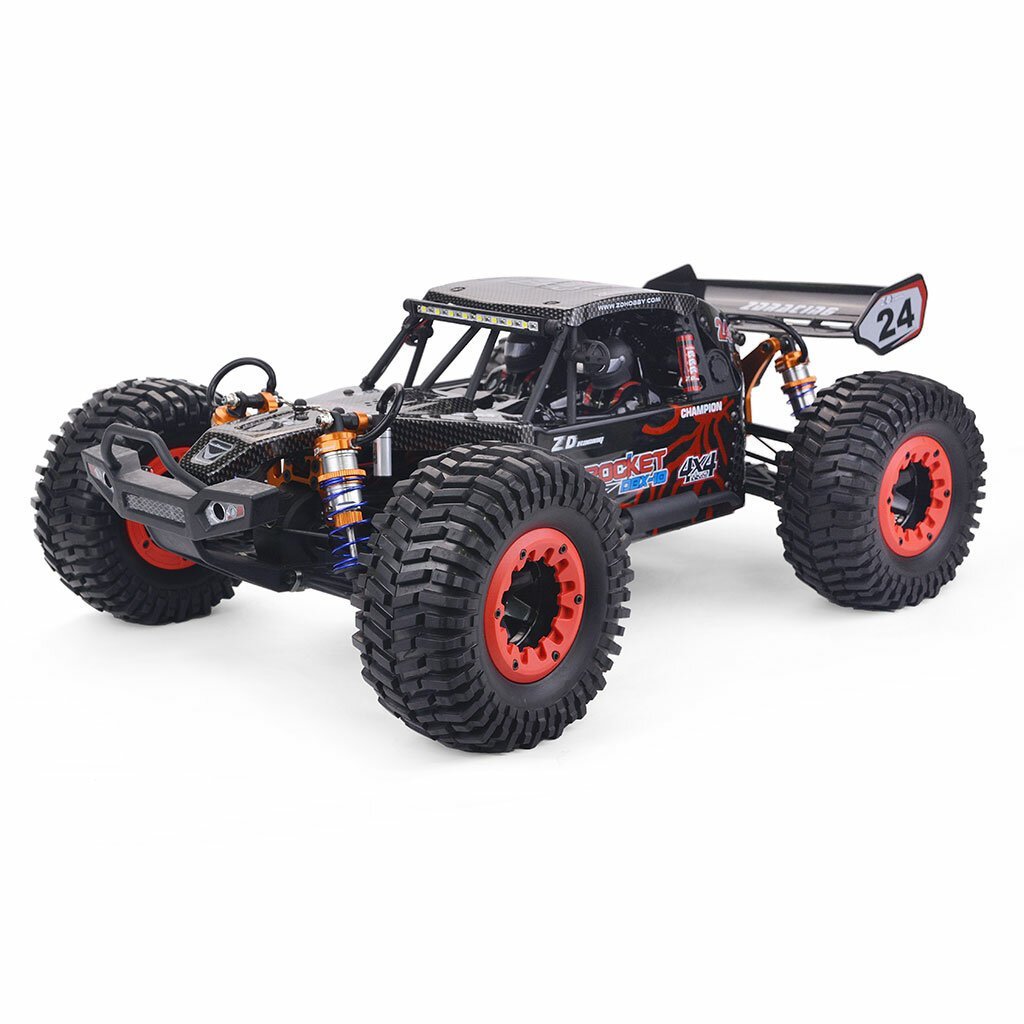 4WD 2.4G Desert Truck Brushless RC Car High Speed Off Road Vehicle Models 80km/h W/ Swing