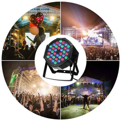 36W RGB LED Stage Light PAR Light Projector Party DJ Light