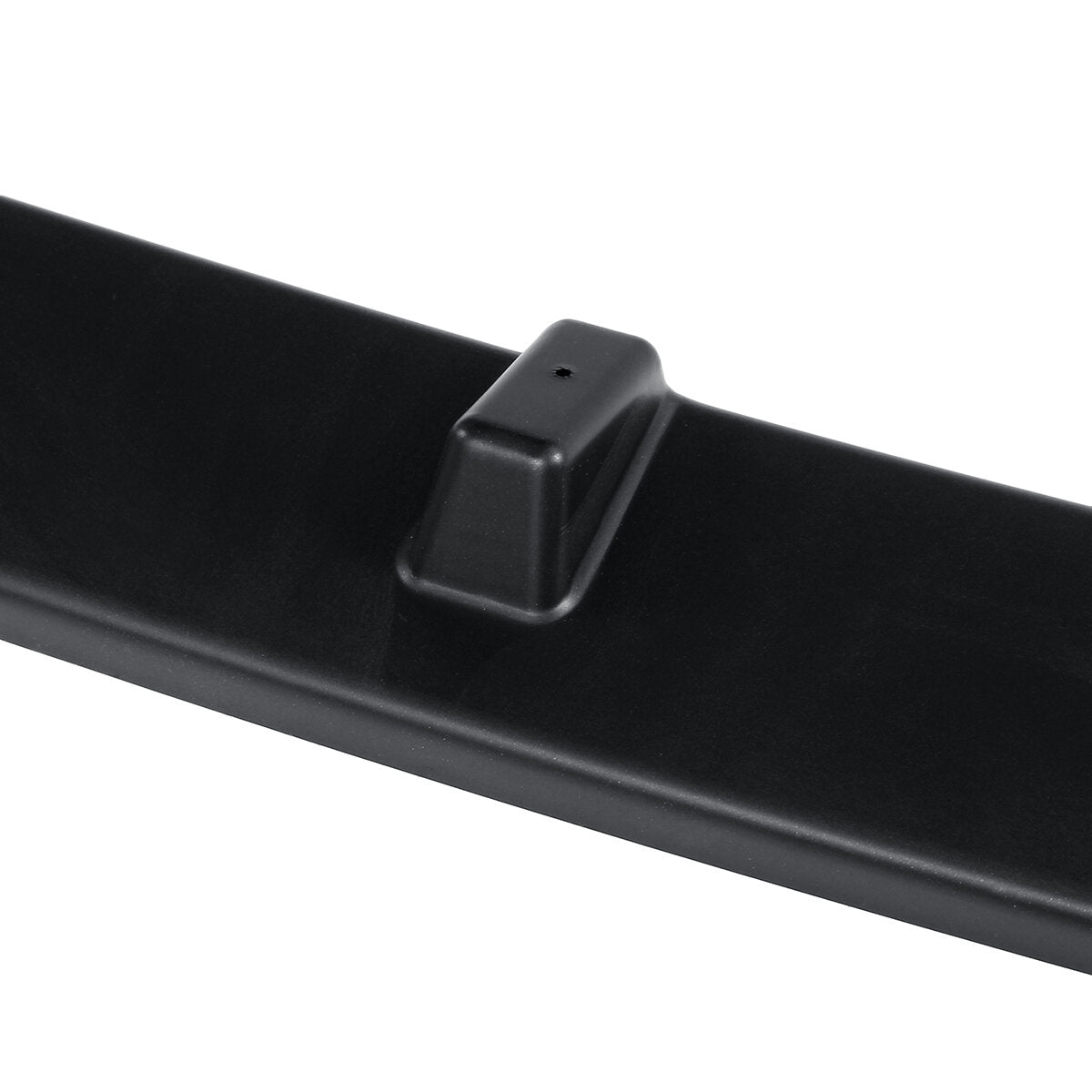 3Pcs Matte Black Front Bumper Lip Body Kit Spoiler