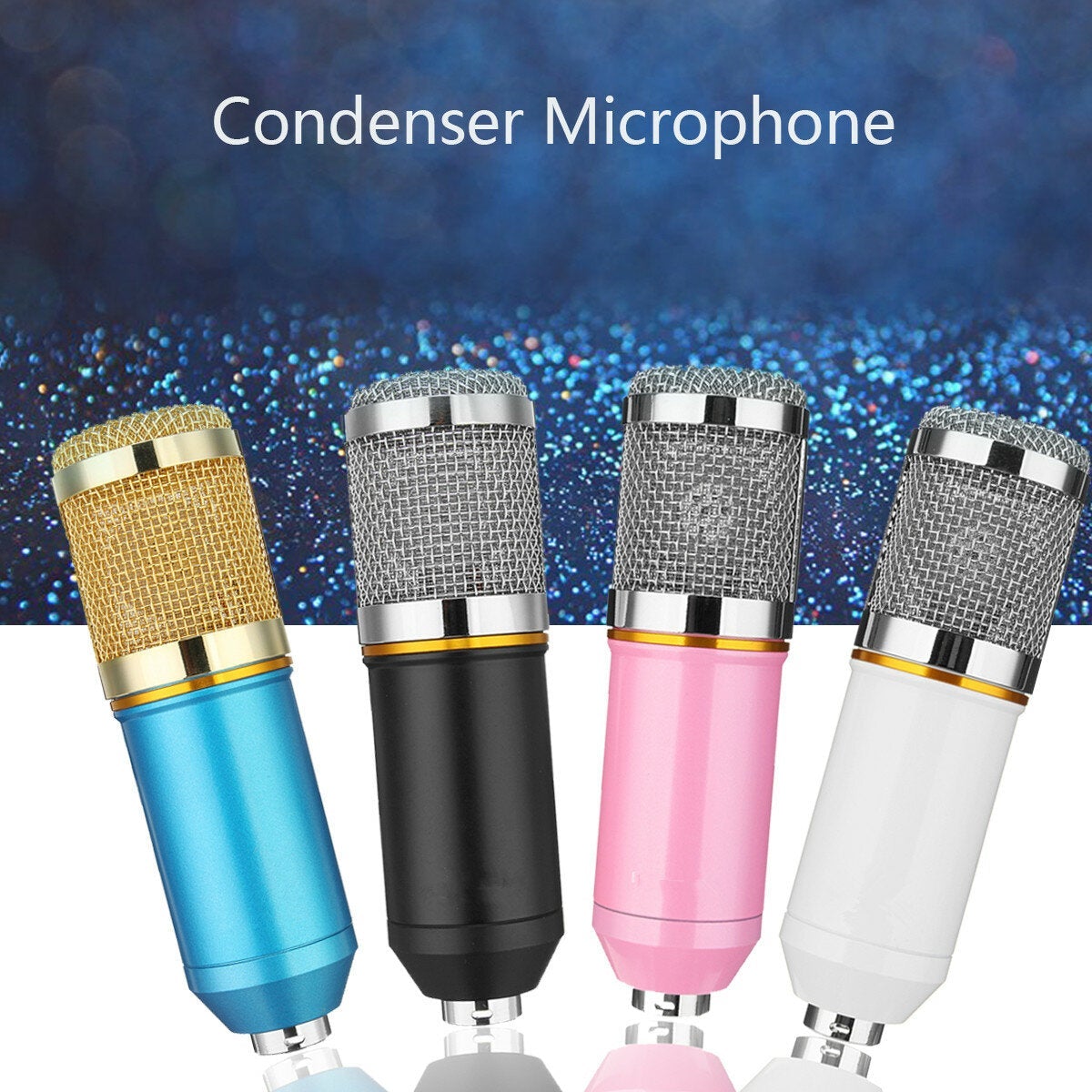 Studio Condenser Microphone Deskt Pro Audio Sound Pickup Recording Mic
