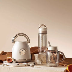 Portable Juicer with Two Cups 10 Seconds Freshly Squeezed Quickly Break Ice for Home