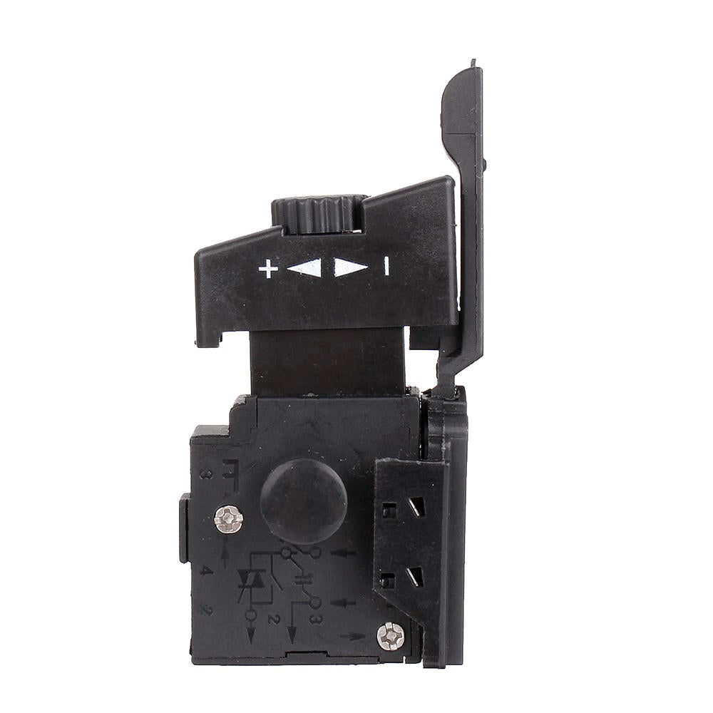 Lock On Power Tool Electric Drill Speed Control Trigger Push Button
