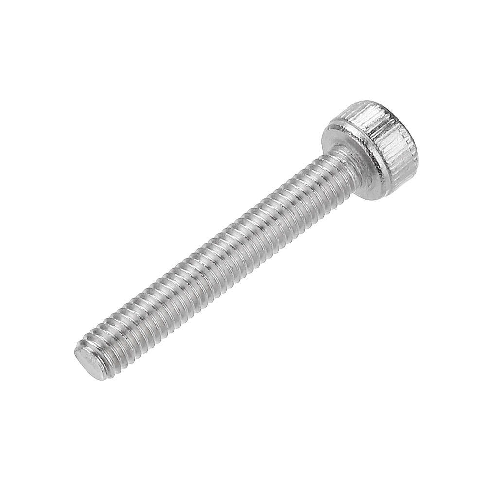 M3SS6 210Pcs M3 Hex Socket Cap Head Screws Nut Assortment Set Stainless Steel
