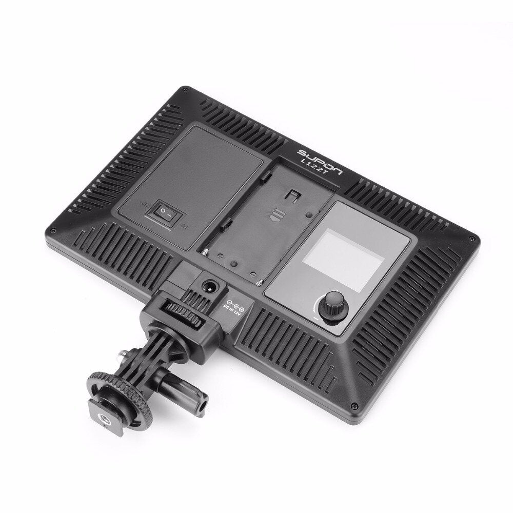 LED Video Light for Camera Camcorder Tripod Photography Lighting for Portrait Video Recording Dimmable DSLR Studio Lamp