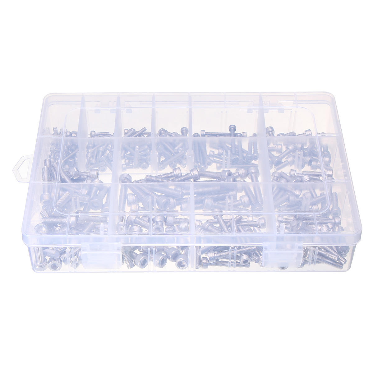 M3SSH2 M3/M4/M5 A2 Stainless Steel Hex Allen Socket Cap Screws Bolts Assorted Kit 270Pcs