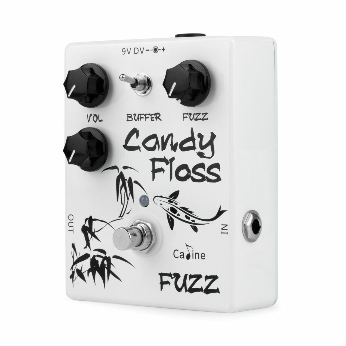 Candy Floss Fuzz Guitar Effect Pedal Aluminum Alloy With True Bypass Guitar Parts