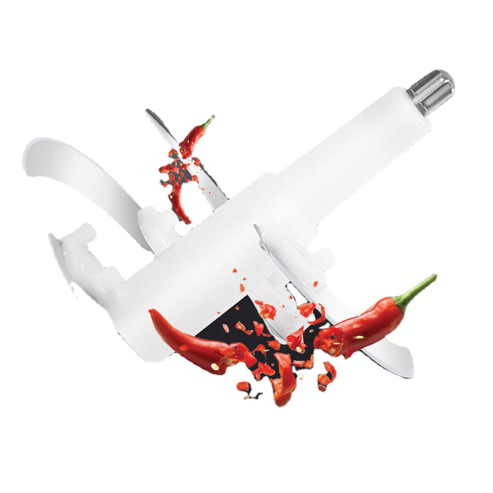 Multifunctional Meat Grinder USB Charging Household Glass Cooking Machine for Mixing Food Supplement